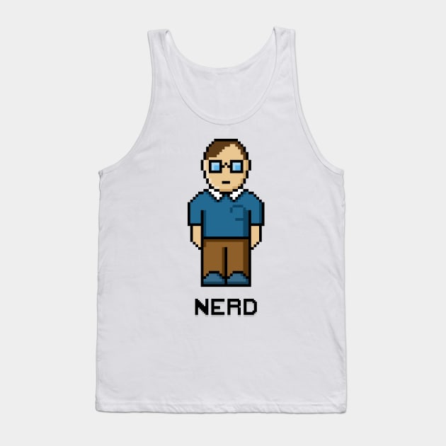 Nerd Tank Top by nerdboxe